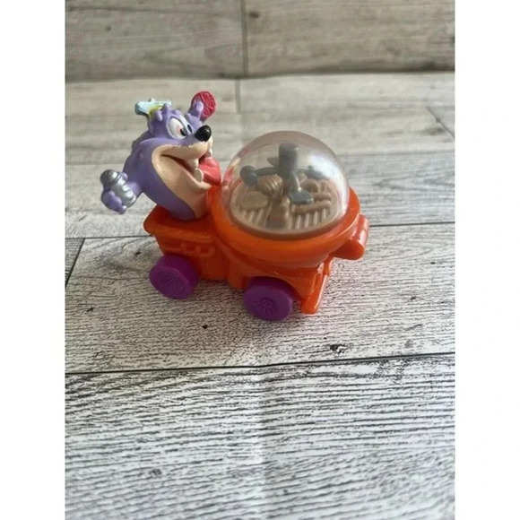 VTG Vintage 1991 Mcdonalds Tiny Toon Adventures Dizzy Monty Happy Meal Toy Lot - Picture 6 of 6